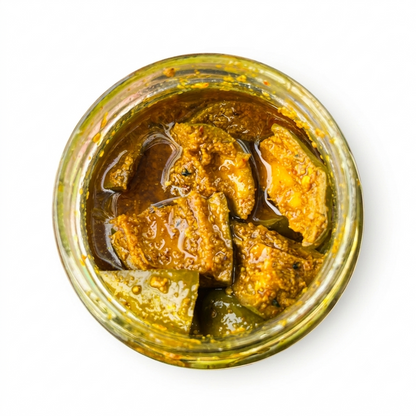 Eatmin Mango Pickle | Homemade Aam Ka Achaar | Traditional Indian Recipe | 100% Natural & Preservative-Free | Glass Jar Packaging