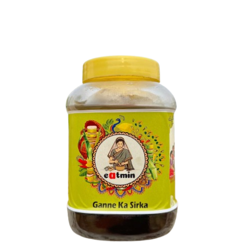 Eatmin Ganne Ka Sirka | Pure Sugarcane Vinegar | 100% Natural & Preservative-Free | Traditional Fermented Vinegar for Health & Cooking
